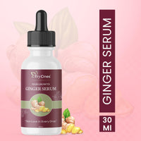 TryOnes Professional Hair Serum for Frizzy Hair||Serum for Women & Men||All Hair Types for Frizz-free, Smooth & Glossy Hair||Ginger Hair Serum_30ML