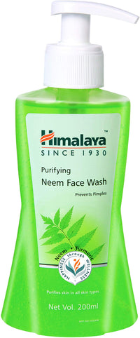 Himalaya Herbals Purifying Neem Face Wash, 200ml & Fairness Kesar Face Wash, 150ml Combo