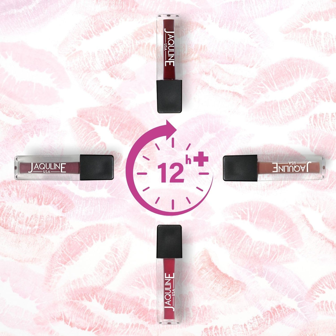 Jaquline USA Pout Power Set Of 5 Liquid Matte Lipstick | Water Proof | Smudge Proof | Transfer Proof |Long Lasting | Hydrating & Lightweight| (5X1.25Ml)