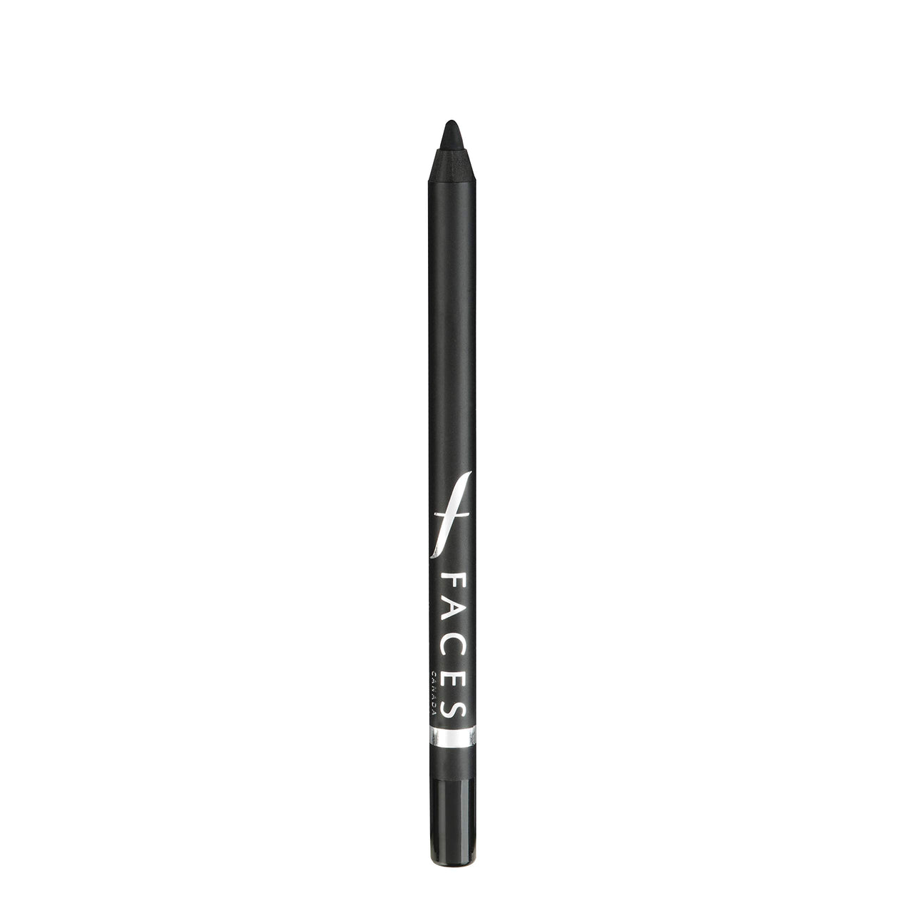FACESCANADA Magneteyes Eyeliner Black 01 3.5 Ml (Black) & Longwear Eye Pencil Solid Black 02 1.2 G (Black), Matte Finish