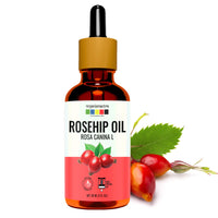 Organix Mantra Rosehip Seed Body Oil for Face Wrinkles, Fine Lines, Under Eye, Curly Hair | 100% Pure, Natural & Cold Pressed Oil, 30ML