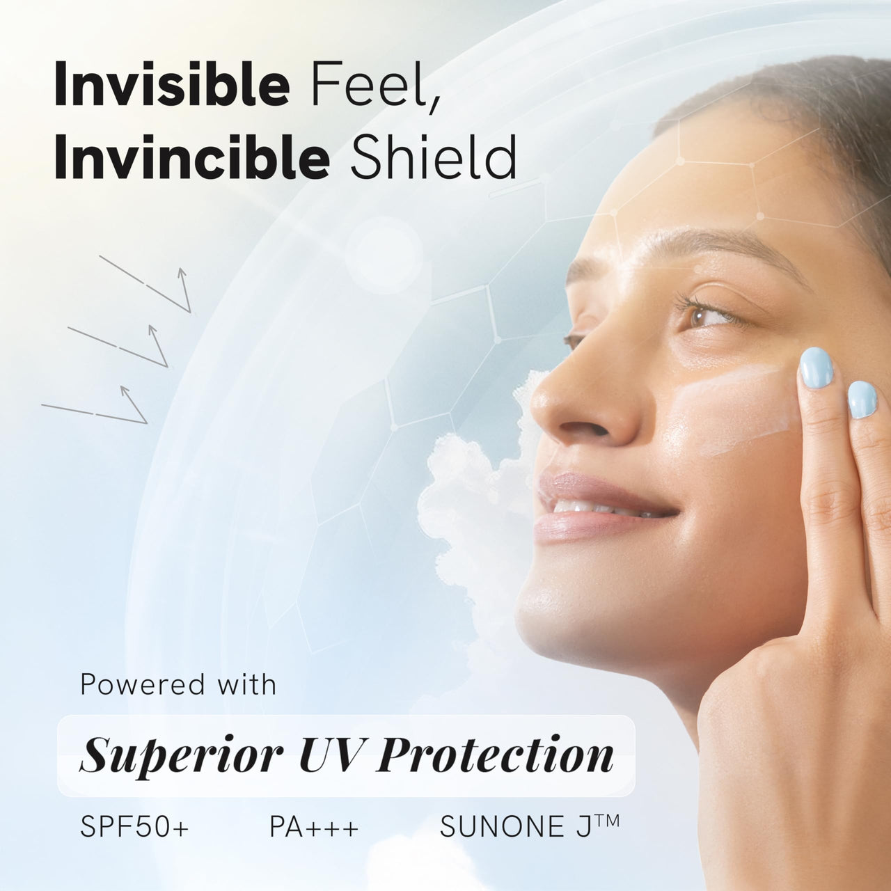 Be Bodywise Ultra Light Sunscreen SPF 50 PA+++ for Oily, Dry, Acne-prone Skin | Broad Spectrum Protection & Blue Light Protection | No White Cast | Non-Greasy | Korean Anti-Acne Technology | Water & Sweat Resistant | Ultra Lightweight Texture | For Men &