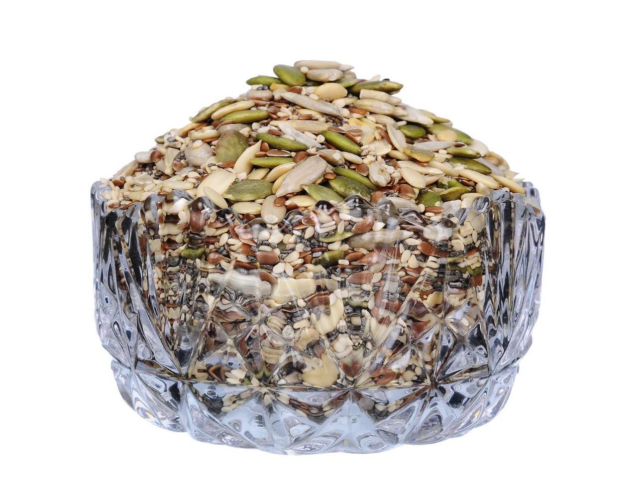 Berries And Nuts Healthy Roasted Seeds Blend | Pumpkin, Sunflower, Chia, Flax, Watermelon, Sesame Seeds | 800 Grams