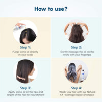 The MomsCo The Moms Co Natural Hair Strengthening Oil - Controls Hairfall With Amla Oil, Bhringraj Oil, Coffee Oil, Tea Tree Oil 20 ML