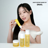 Mirabelle Korea Snail Miin Pure Bubble Cleanser 150ml | Korean Face Wash with Snail Mucin| Hydrating & Repairing | Gentle Foam Cleanser for All Skin Types | Suitable for Men & Women