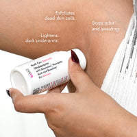 Cos-IQ Brightening Underarm Roll On Serum for Women | With Bioecolea, Mandelic Acid and Bio White | Prevents Body Odour, Brightens Skin & Exfoliates Underarms | Long Lasting deodorant roll on with Fresh Floral Fragrance | Suitable for Sensitive Skin | 40m