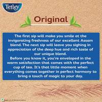 Tetley Original Black Tea - 250 Tea Bags, 425 grams, Pack of 1