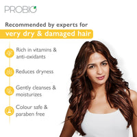 Godrej Professional Honey Moisture Shampoo, For Dry & Damaged Hair - 250ml, No Paraben, with Honey & Nourishing Oil