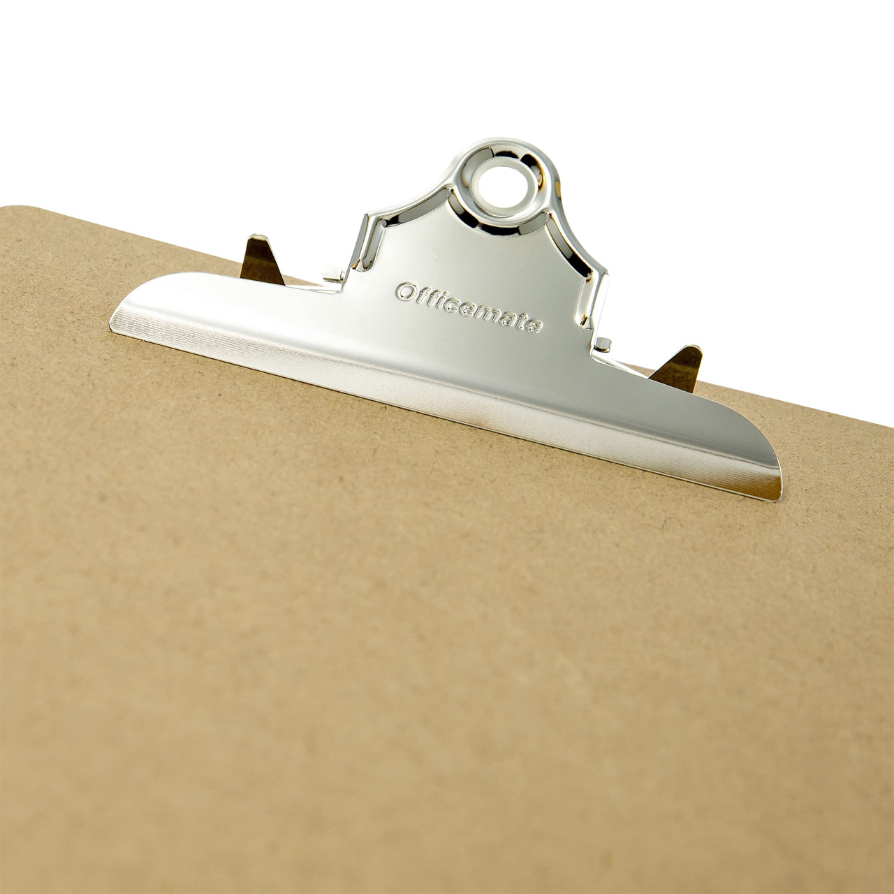 Officemate Recycled Wood Clipboard, Letter Size, 9" x 12.5" with 6" Clip, 3 Pack (83133),Brown Brown