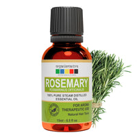Organix Mantra Rosemary Essential Oil for Hair, Skin & DIY - 100% Natural Rosemary Oil - 15ML