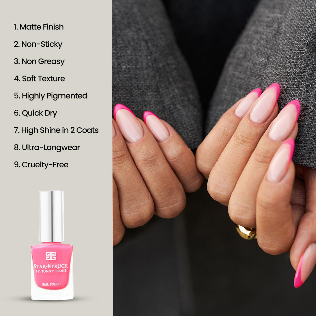STARSTRUCK BY SUNNY LEONE Nail Polish - Candy Pink