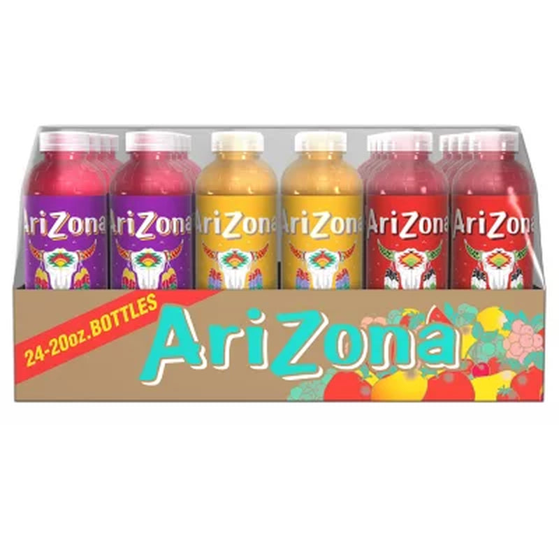 Arizona Juice Cocktail Variety Pack 20 Fl. Oz., 24 Pk.