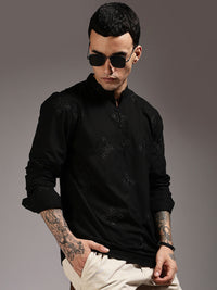 HERE&NOW Men Embroidered Kurta