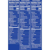 Planters Variety Pack Cashews & Peanuts, 24 Pk.