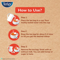 Tetley | English Breakfast Tea | Black Tea |50 Tea Bags