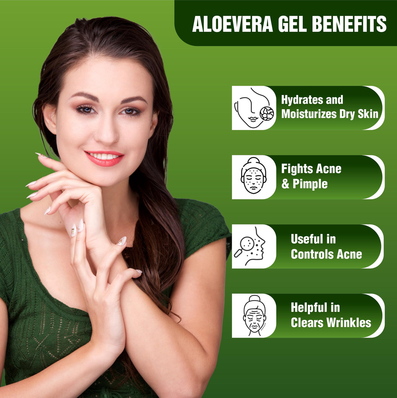 Multani Naturals Aloe Vera Nourising Gel (150ml) For Face & Hair | Hydrating, Moisturizing, Soothing Skin | Multipurpose Gel | Paraben Free