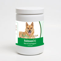 Healthy Breeds Finnish Spitz Salmon Oil Soft Chews 120 Count