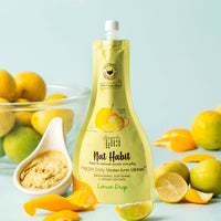 Nat Habit Lemon Drop Underarm Ubtan & Scrub For Softening, Odour Control & Remove Darkness With Lemon & Wild Turmeric (40gm X Pack Of 2)