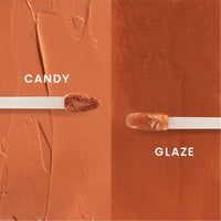 Koe Beauty Double Dip | Candy & Glaze | Sweet Classic Pink Lipstick (2ml) Plus Soft Shimmer Lip Topper (2ml) | Perfect Balance of Color & Shine