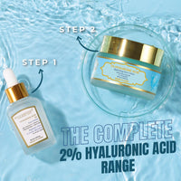 RYLLZ ESSENTIALS 2% Hyaluronic Acid Face Serum | with Ceramide, 5% Niacinamide, Aloe Vera, Vitamin E & Vitamin C | for Intense Hydration, Barrier Repair, Glowing Skin & Fine Lines | 30ml