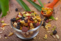 Berries And Nuts Super Trail Mix | Mixed Berries, Nuts and Seeds | 20 + Varities of Assorted Dry Fruit Mix with Berries, Nuts, Seeds & Fruits as Immunity Booster | 600 Grams | 3 Bottles of 200 Grams