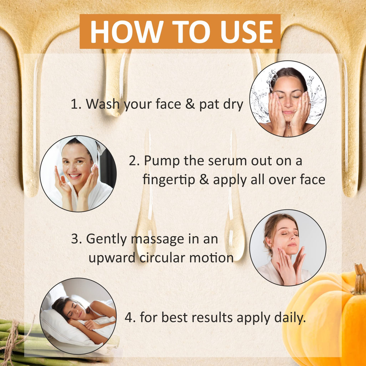 Deve Herbes Plant Based Niacinamide Face Serum with Avocado & Peanut Extract for Personal Care 30ml with Free Pure Vitamin E Oil 10ml