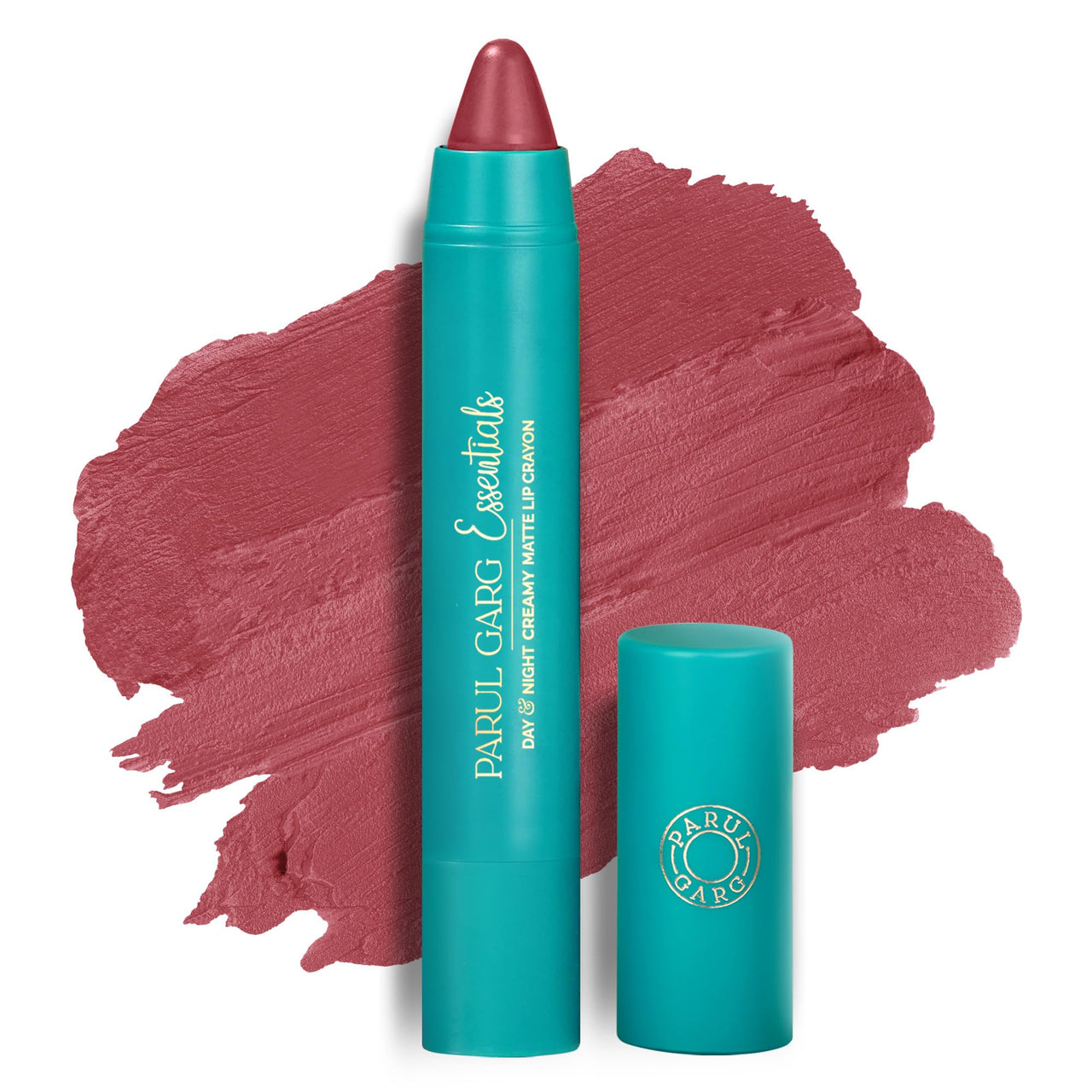 Parul Garg Beauty Creamy Matte Lip Crayon | Soft Matte & Hydrating Formula with Almond Oil & Vitamin E | Rich Pigment & Comfortable Wear | 100% Vegan (Prom Queen 23)