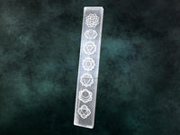 Selenite Crystal Charging Plate For Crystals And Healing Stones, 7.5