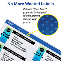 Avery Printable Shipping Labels with Sure Feed, 2
