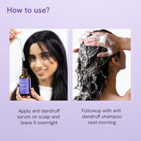 Be Bodywise Anti Dandruff Shampoo (150ml) & Intense Action Dandruff Removal Treatment (60ml) for Women | Targets Dandruff, & Removes Visible Flakes | SLS & Paraben Free