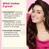 The Plant Fix Plix Hibiscus Bond Repair Leave-In Hair Mask | FiberHance | Repairs Damage, Reduces Frizz & Strengthens Hair | Vegan & Sulfate-Free | 50g