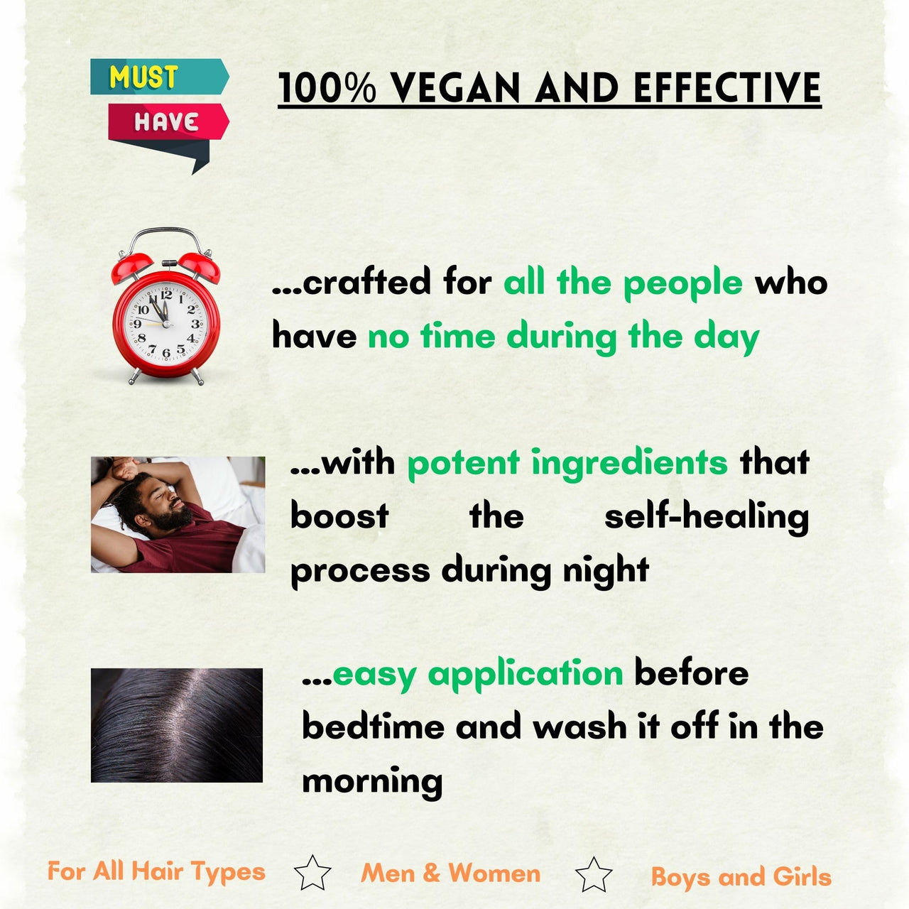 NOX DETOX Anti Dandruff Hair Mask | Overnight Solution for Dry, Itchy, Flaky Scalp | 100% Vegan | Paraben Free