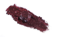 TS COSMETICS Pro Glitter Eyeshadow Palette – Maroon | Pressed Glitter, Shimmer & Matte Finishes | Highly Pigmented, Long-Lasting Eye Makeup