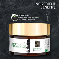 Good Vibes Activated Charcoal Deep Cleansing Face Mask, 50 g Blackhead Removal Deep Pore Cleansing Anti Acne Face Mask For All Skin Types, Controls Excess Sebum, No Parabens & Mineral Oils