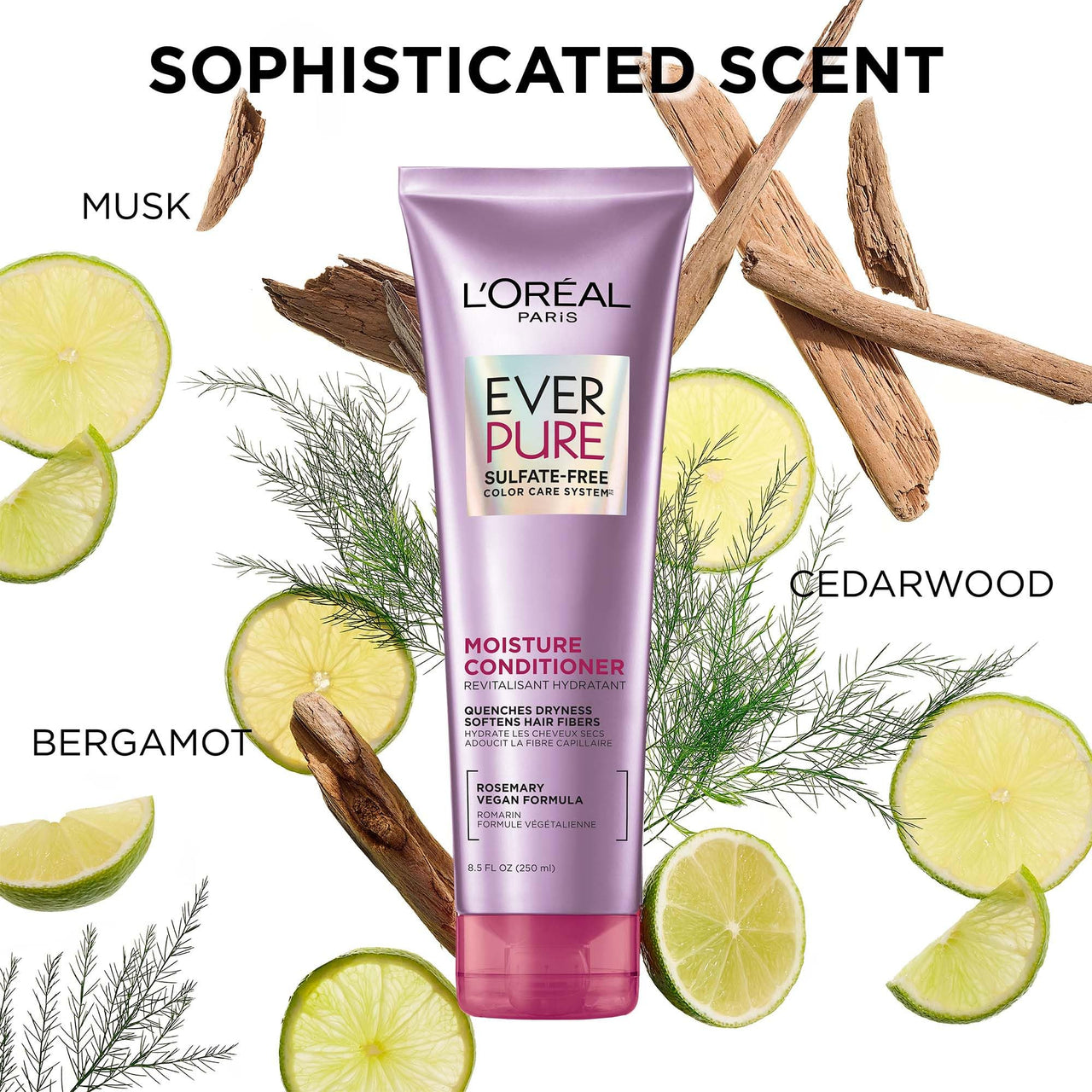 L'Oréal Paris Everpure Sulfate Free Moisture Conditioner, 250Ml