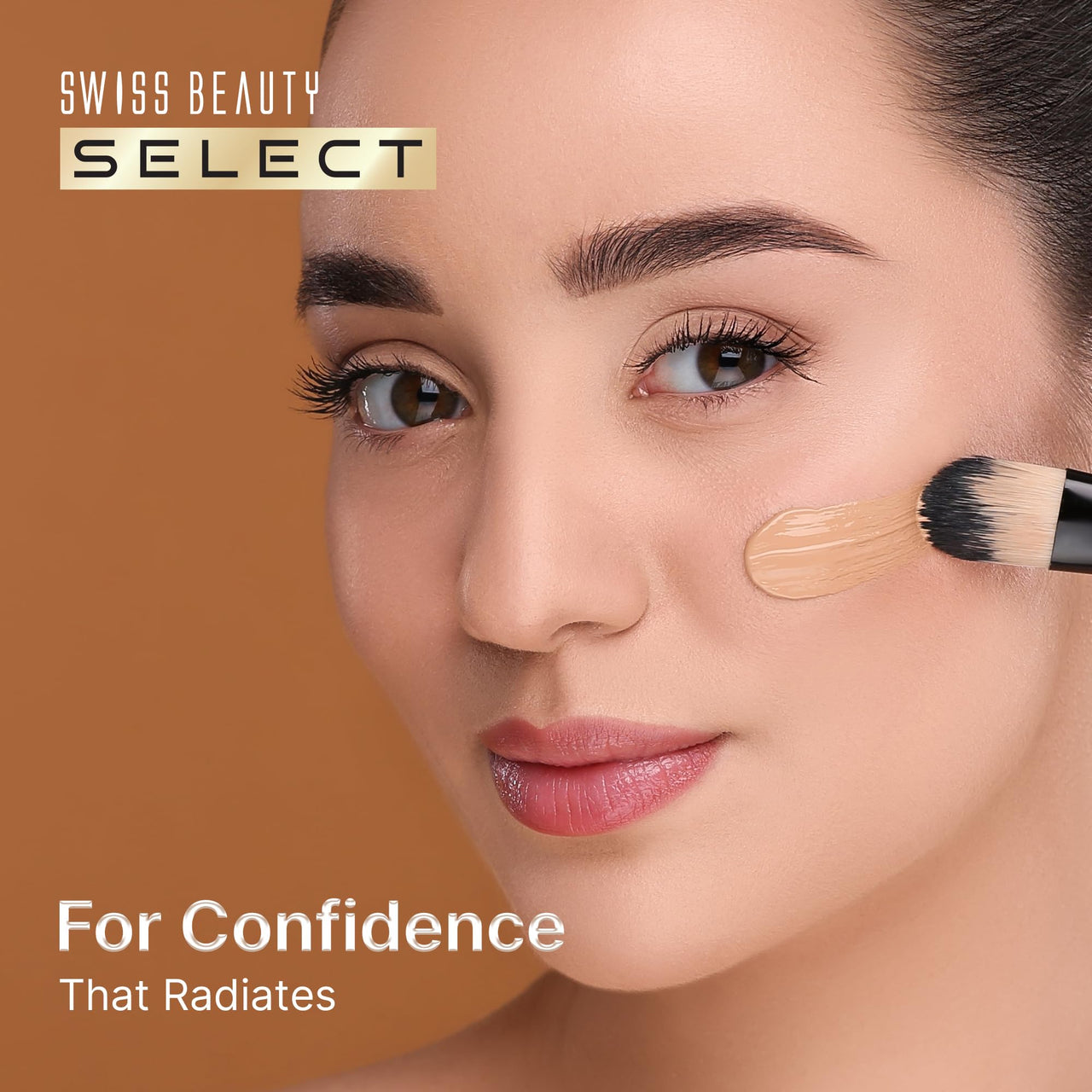 Swiss Beauty Select Super Radiant Hydrating Skin Tint | With Hyaluronic acid | Provides Natural, Dewy Glow | Shade- Creamy Glow, 30gm