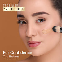 Swiss Beauty Select Super Radiant Hydrating Skin Tint | With Hyaluronic acid | Provides Natural, Dewy Glow | Shade- Creamy Glow, 30gm