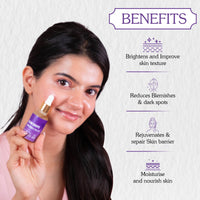 BAKE Kumkumadi Face Oil For Anti Aging, Glowing & Brightening Skin | For Pigmentation, Dark Circles | With Licorice, Saffron, Manjishtha | 30ml