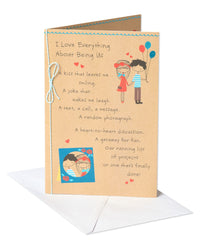 American Greetings Romantic Birthday Card (Being Us) Being Us Birthday Card