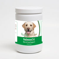 Healthy Breeds Labrador Retriever Salmon Oil Soft Chews 120 Count Labrador Retriever, White