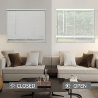 CHICOLOGY Blinds for Windows , Mini Blinds , Window Blinds , Door Blinds , Blinds & Shades , Camper Blinds , Mini Blinds for Windows , Horizontal Window Blinds , Gloss White, 12