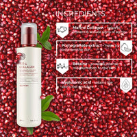 The Face Shop Pomegranate and Collagen Volume Lifting toner with Pomegranate Extracts to nourish & brighten skin|Face Toner for Anti-Ageing, Bright & firm Skin| Suitable for all skin types, 160ml