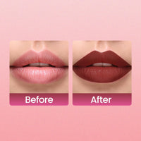 Swiss Beauty Hd Matte Pigmented Smudge Proof Lipstick | Creamy Matte Long Stay Lipstick | Hot Cherry, 3.4g