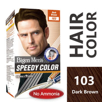 Bigen Men's  Speedy Color, Hair Color, 80g - Dark Brown 103 (Pack of 1)