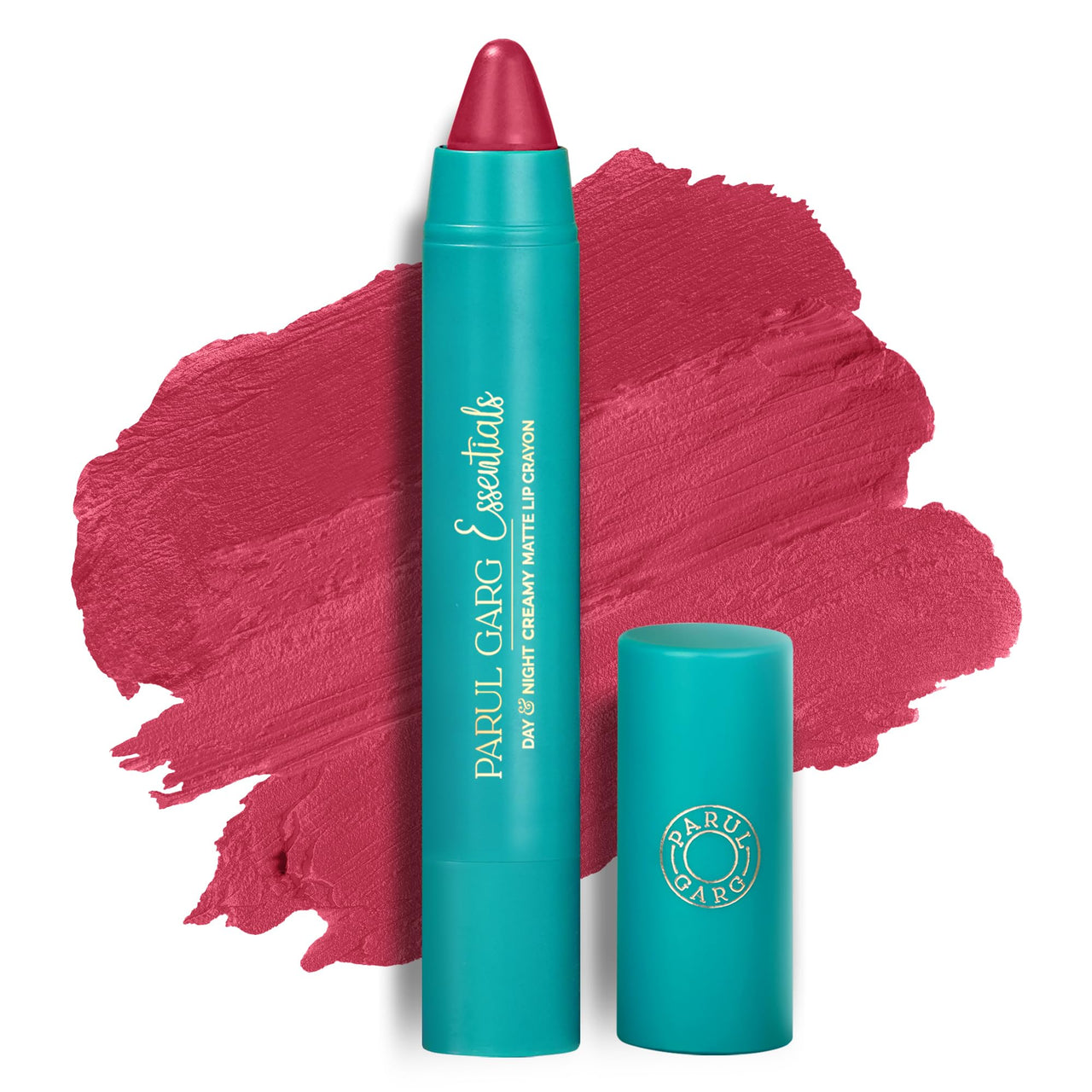 Parul Garg Beauty Creamy Matte Lip Crayon | Soft Matte & Hydrating Formula with Almond Oil & Vitamin E | Rich Pigment & Comfortable Wear | 100% Vegan (Princess 98)