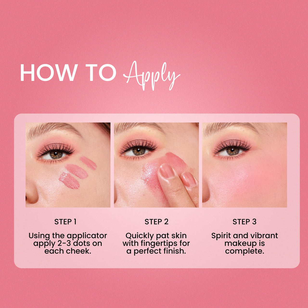 Seven Seas Cheek Bloom Liquid Blusher & Lip Gloss | Highly Pigmented | Long-lasting | Buildable & Blendable | All Skin Types | Shade- 03-Rosy Cheeks-5g)
