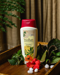 moha: Anti-Dandruff Shampoo With Perfect Blend Of Hibiscus & Tea Tree Oil For Men & Women all types of hairs - 200ml (Pack of 1)