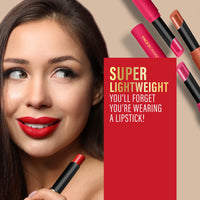 FACESCANADA Long Stay 3-In-1 Matte Lipstick - Sinful Peach 05, 2 Gm