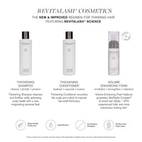 RevitaLash Cosmetics Hair Thickening Conditioner: Hypoallergenic, Cruelty-Free Scalp Therapy Formula - Boosts Volume | Strengthens Hair | Cruelty Free, 250 ml/ 8.5 Fl. Oz