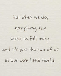 American Greetings Romantic Birthday Card (You-And-Me Moments)